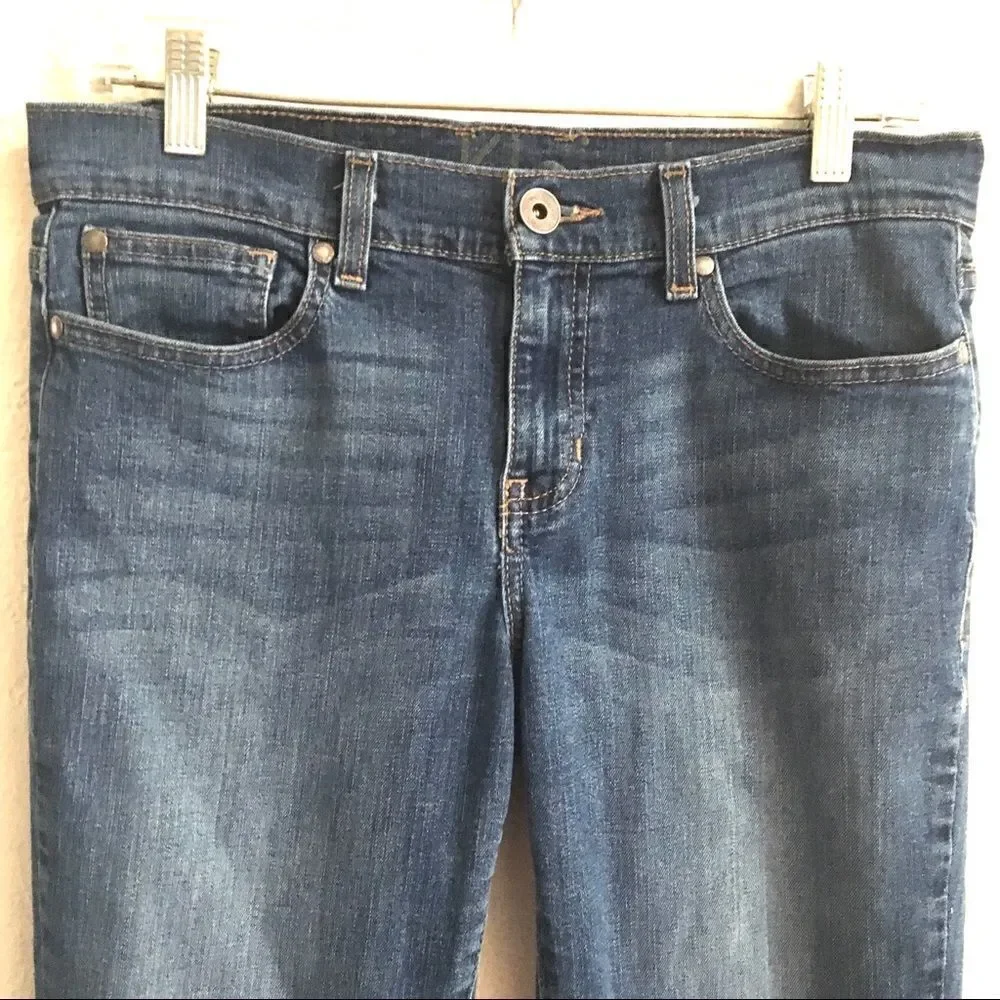 ‎Calvin Klein cropped cuffed jeans 28